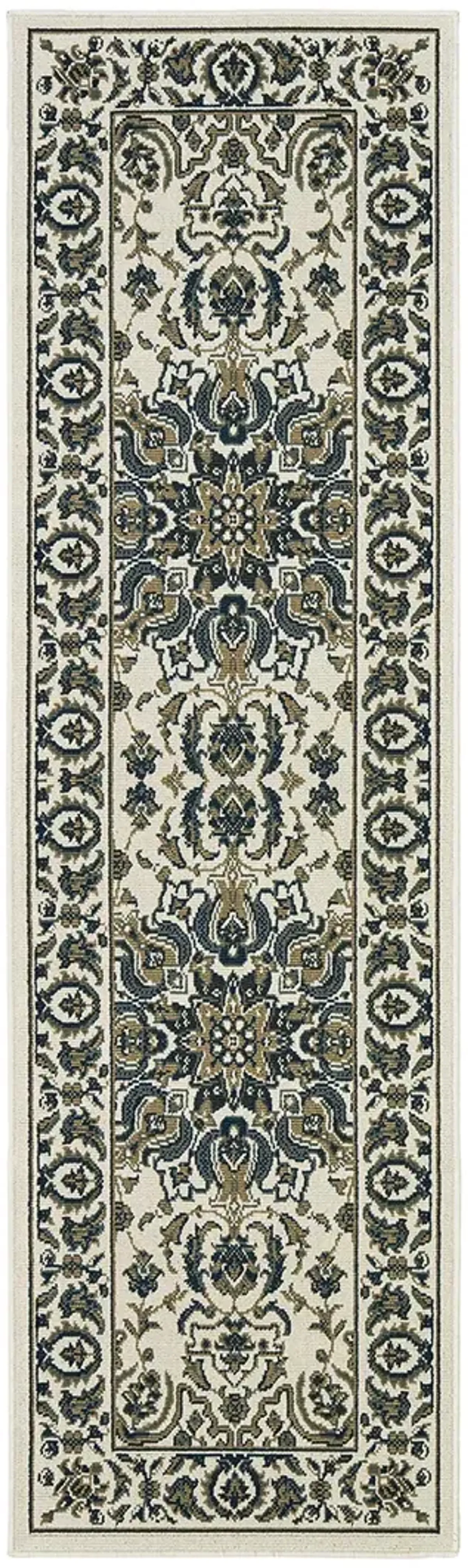 Marina 2'3" x 7'6" Ivory Rug