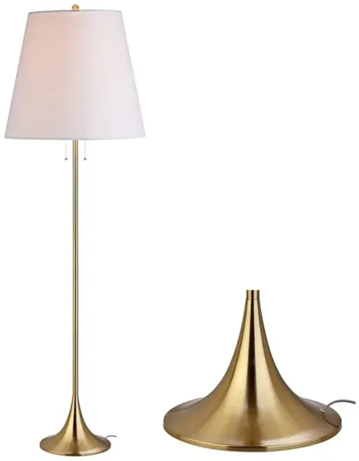 Amelia Metal LED Floor Lamp