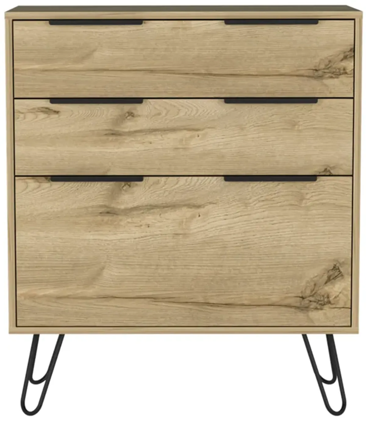 Drawer Dresser Hartly, Bedroom, Light Oak