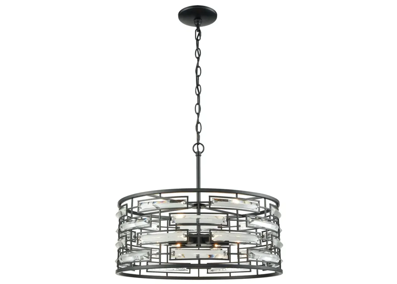 Lineo 20'' Wide 6-Light Chandelier