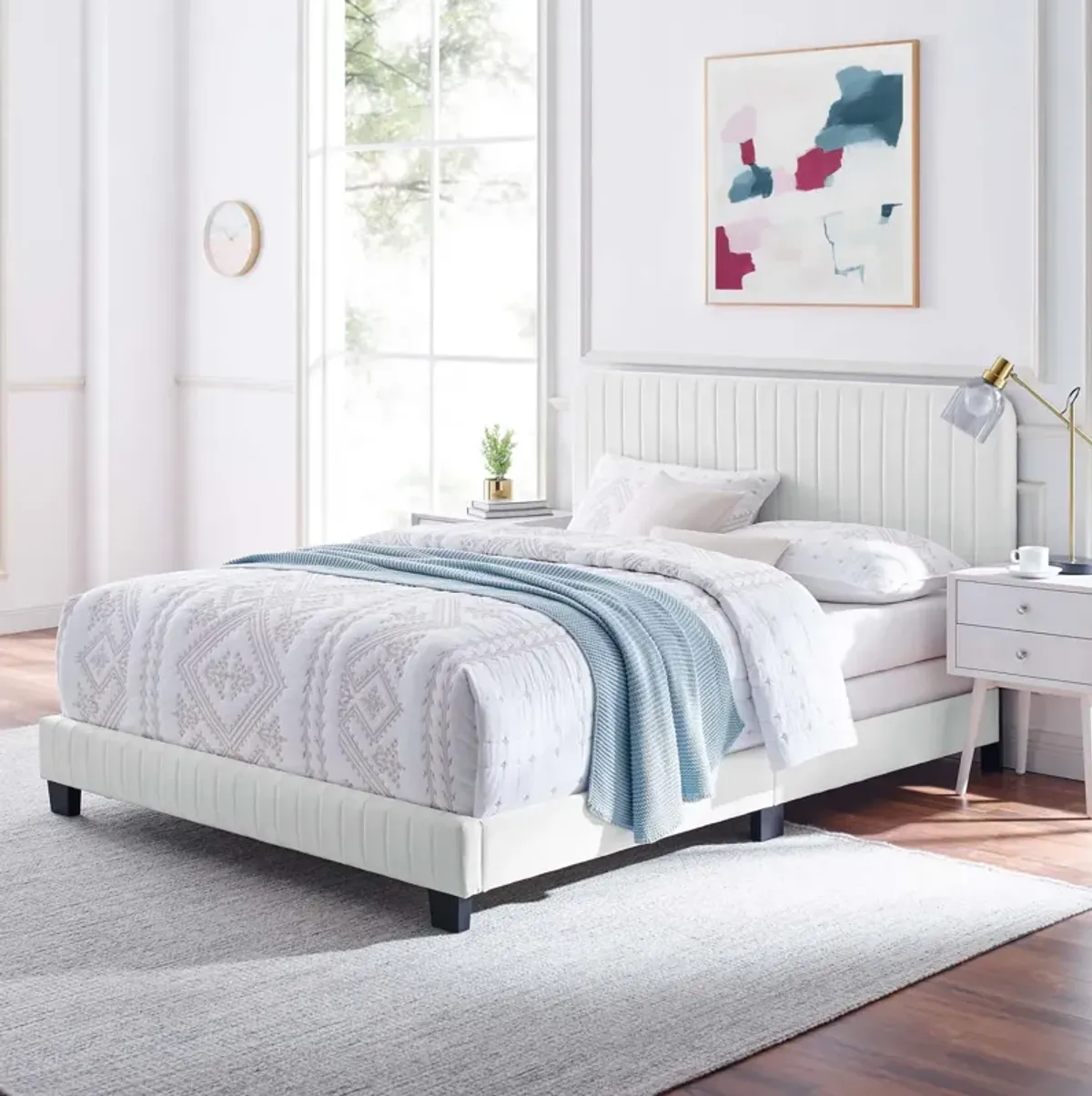 Modway - Celine Channel Tufted Performance Velvet King Bed