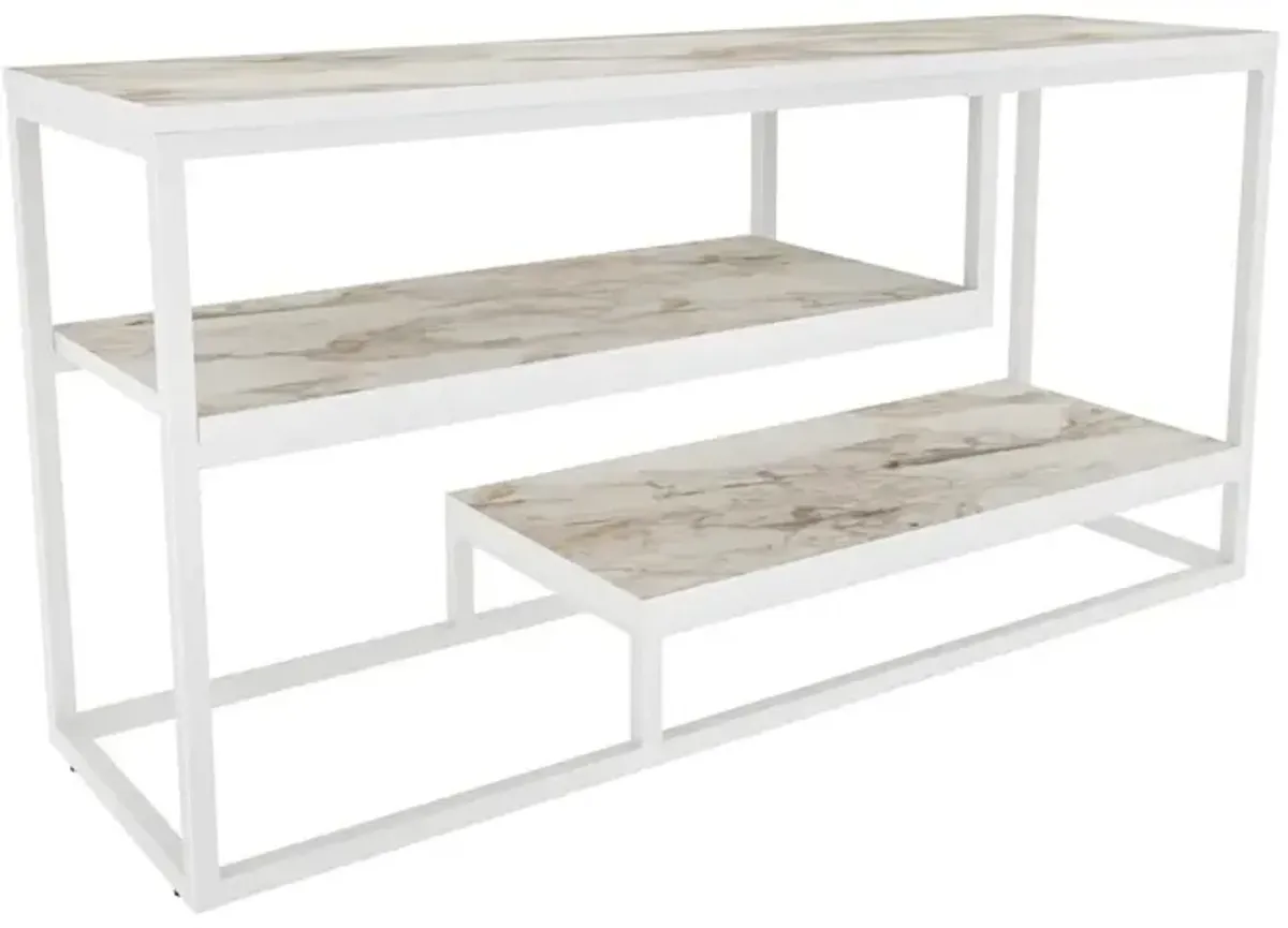 Decorotika Lorin Tv Stand - Ephesus White
