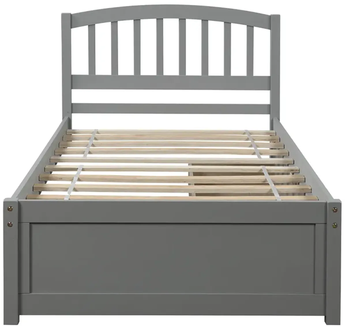 Merax Wood Bed Frame with Two Drawers