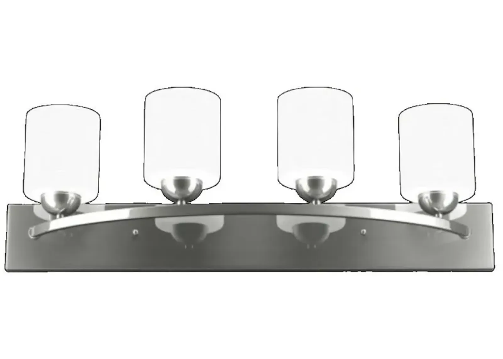 4-Light Modern Wall Sconce Lamp Fixture