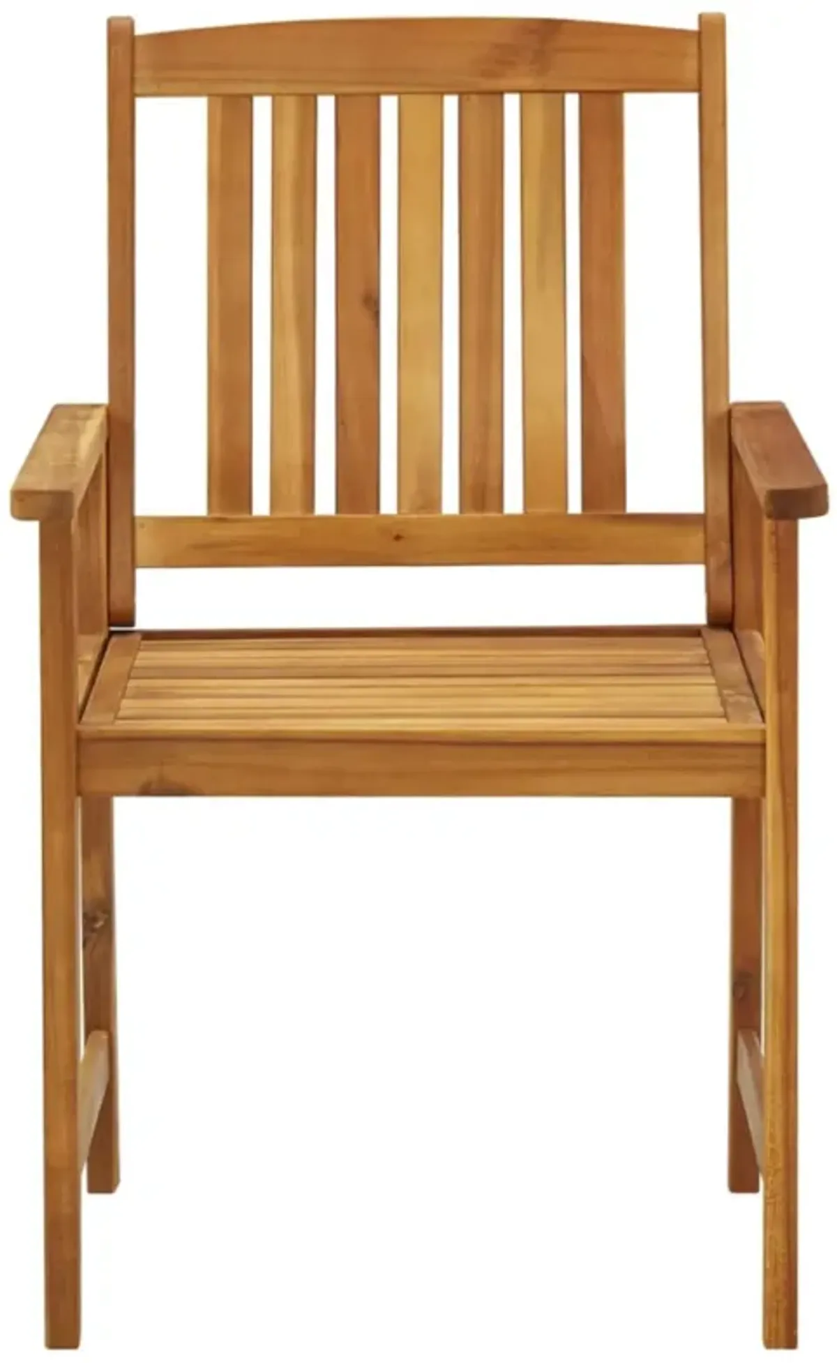 vidaXL Patio Chairs 6 pcs Solid Acacia Wood