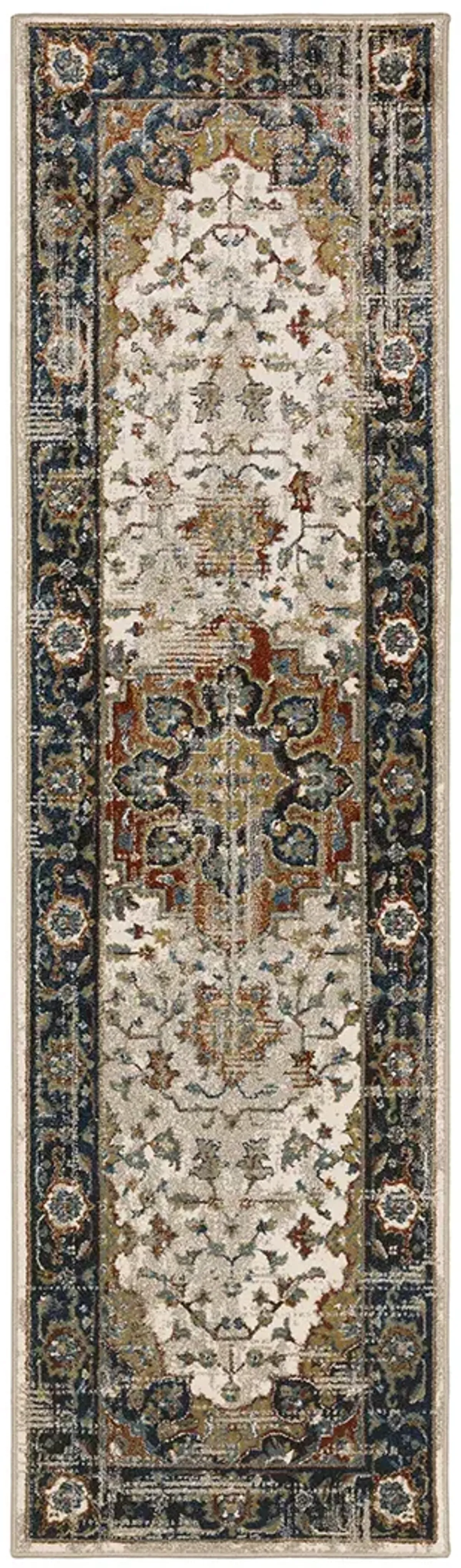 Venice 2'3" x 7'6" Beige Rug