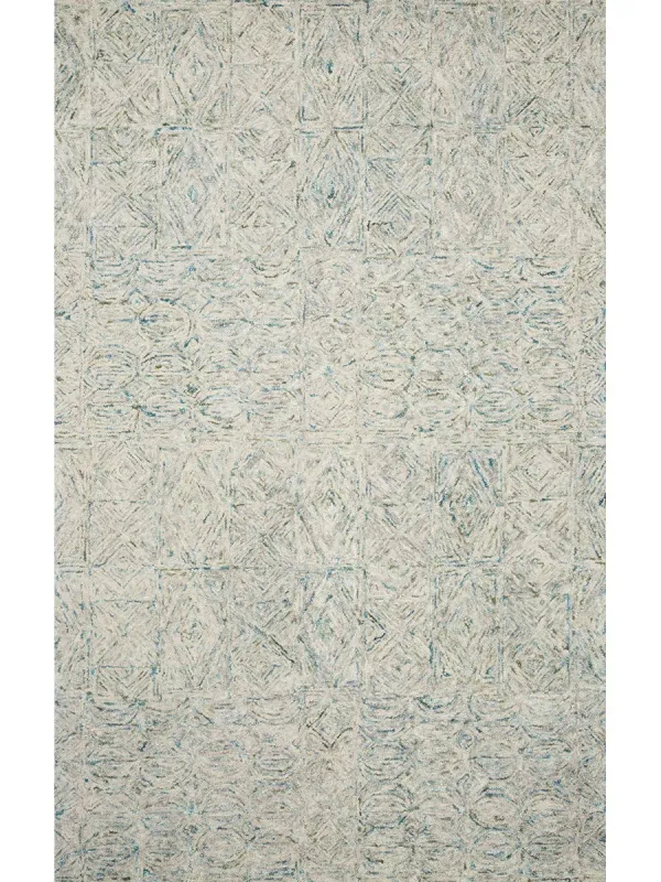 Peregrine PER05 Aqua 7'9" x 9'9" Rug