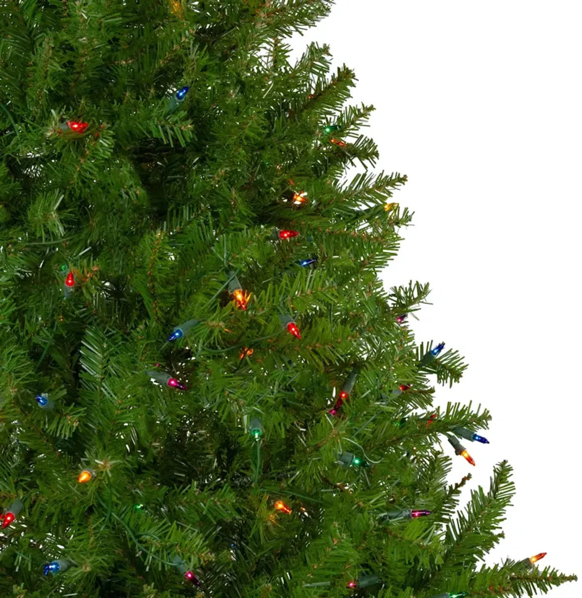 6.5 Pre Lit Northern Pine Full Artificial Christmas Tree Multi-Color Lights