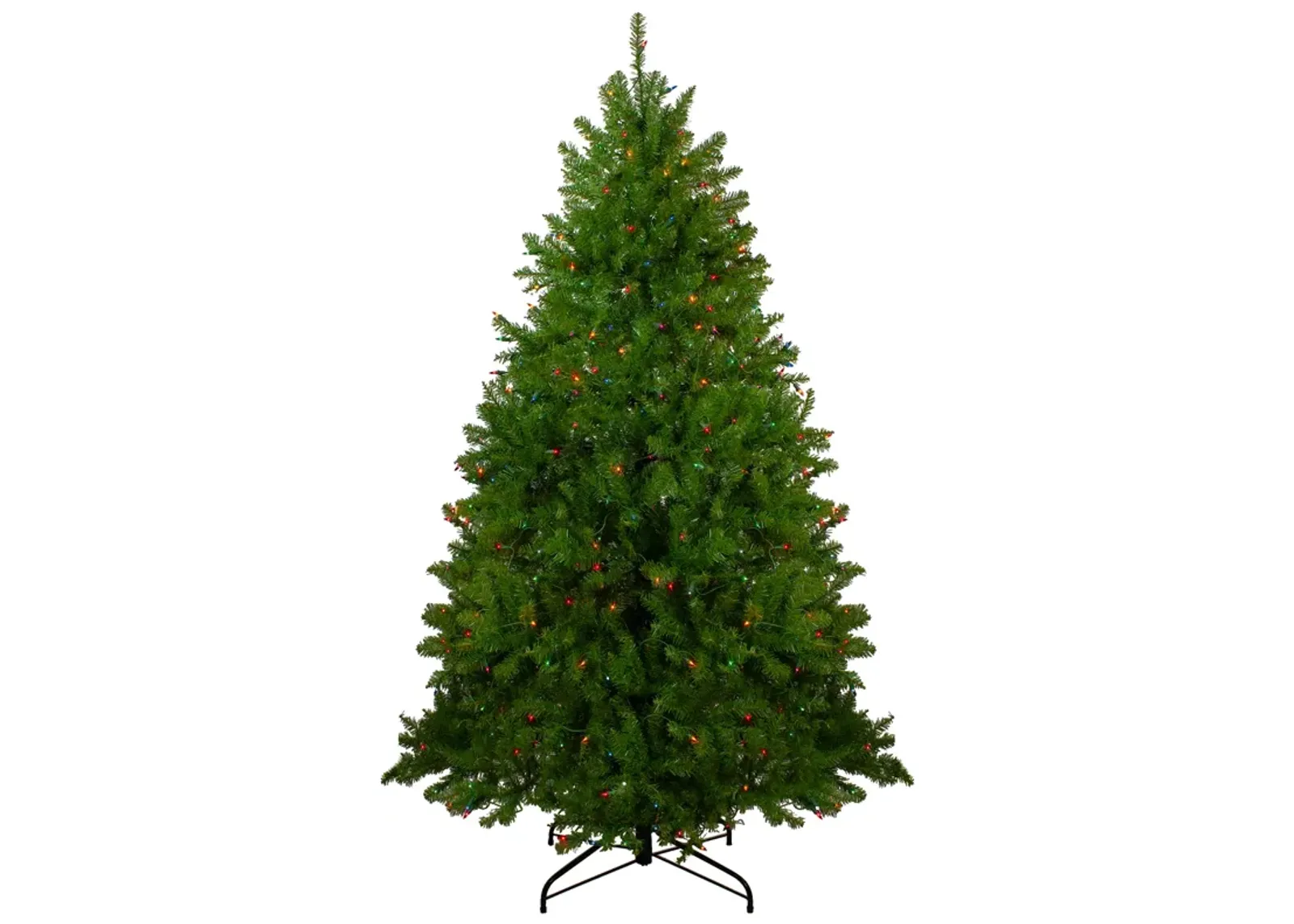 6.5 Pre Lit Northern Pine Full Artificial Christmas Tree Multi-Color Lights