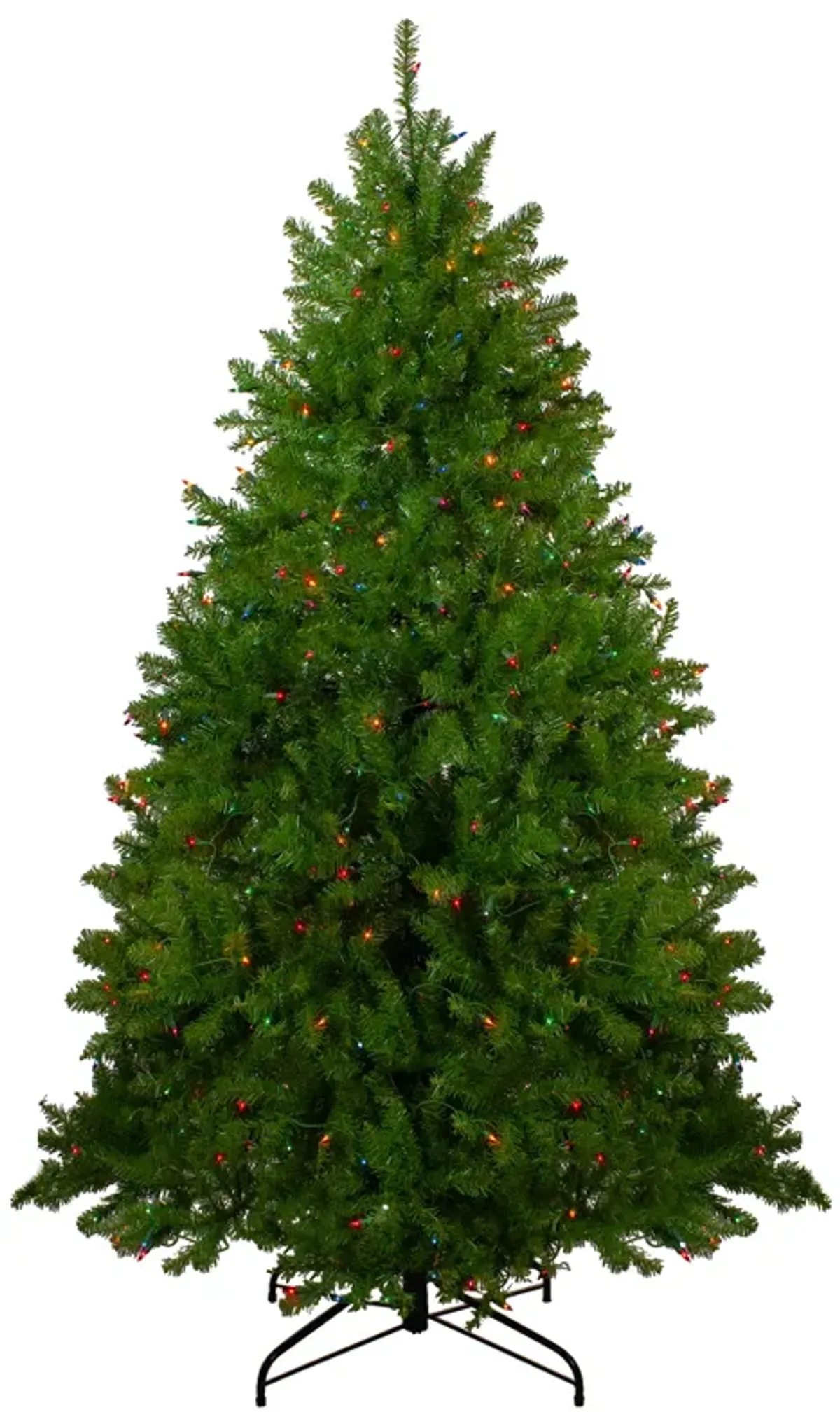 6.5 Pre Lit Northern Pine Full Artificial Christmas Tree Multi-Color Lights