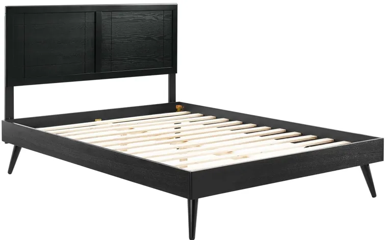 Modway - Marlee Full Wood Platform Bed with Splayed Legs