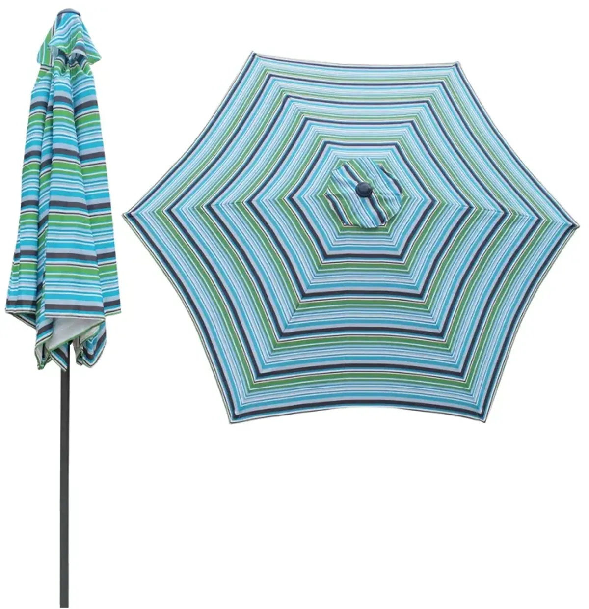 9FT Umbrella Stripes