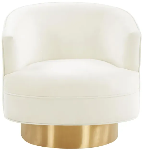 Stella Velvet Swivel Chair by Inspire Me Home Decor