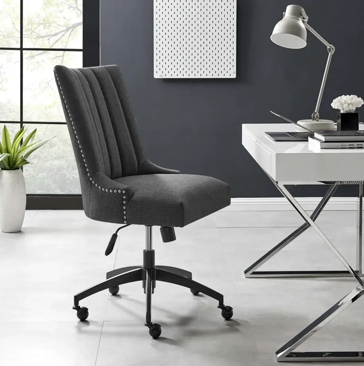 Modway Furniture - Empower Channel Tufted Fabric Office Chair