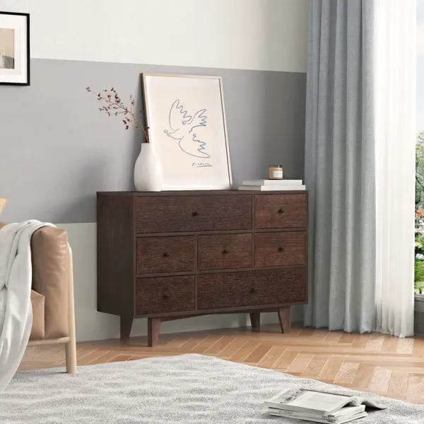 Streamdale Solid Wood Spray-Painted Drawer Cabinet