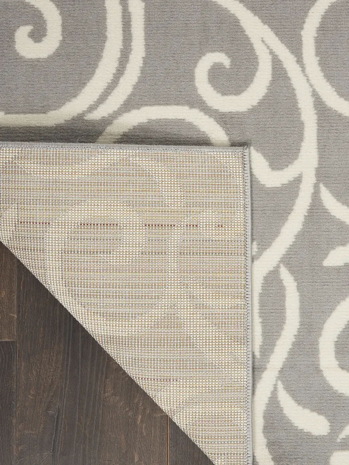 Grafix GRF19 Gray 8' x Round Rug