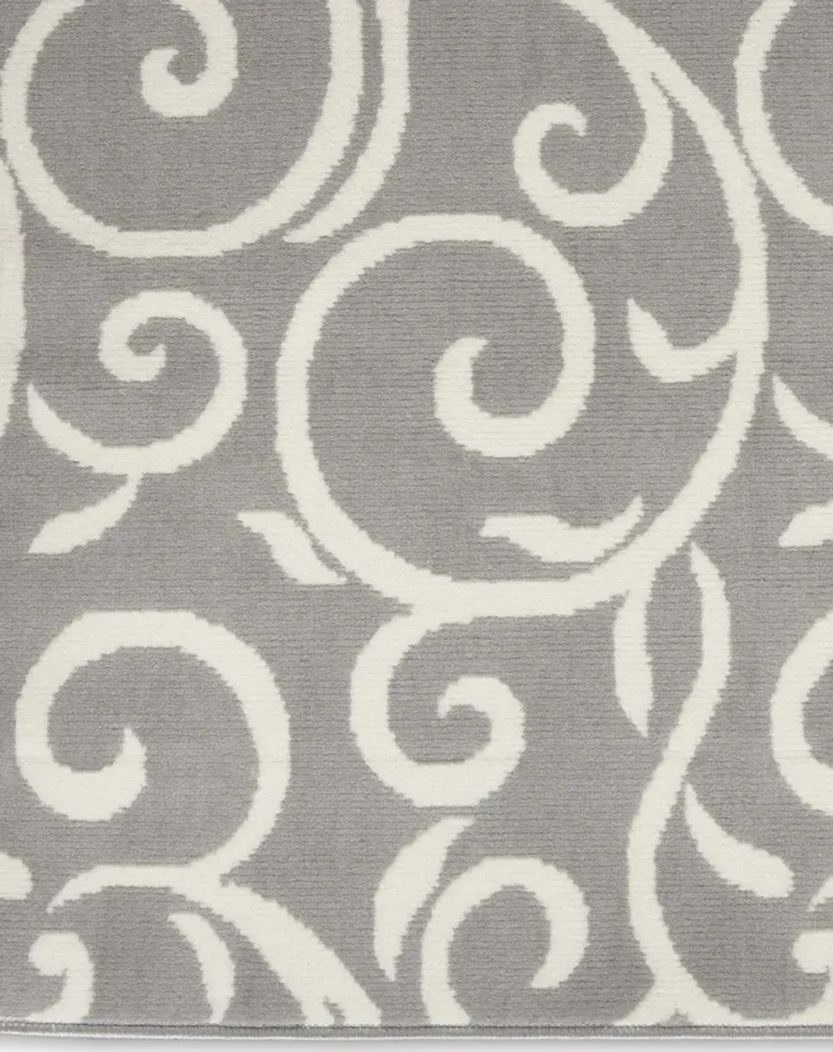 Grafix GRF19 Gray 8' x Round Rug