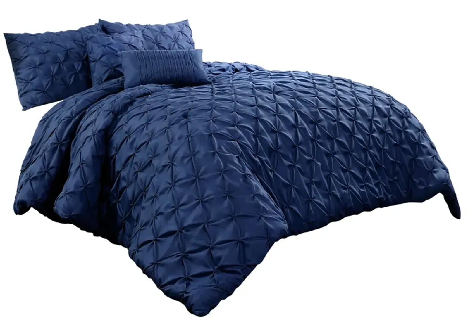 Ravello Pintuck Comforter 5-Pc Set