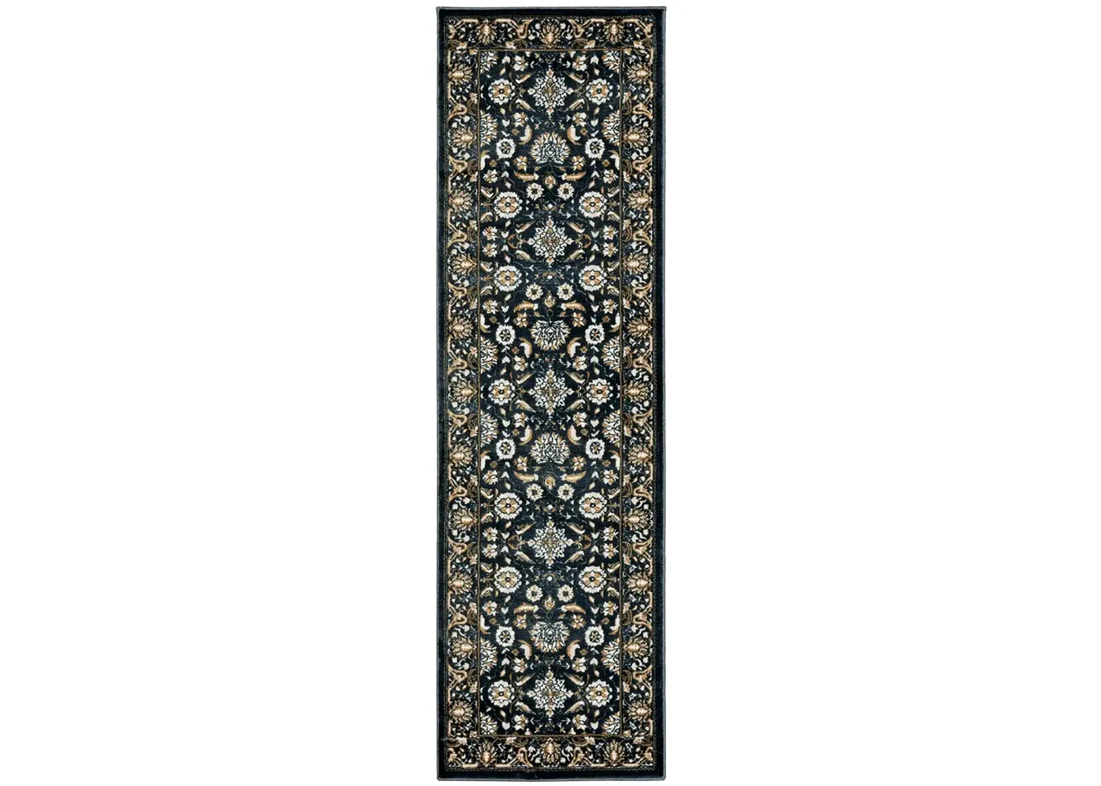 Bowen 2'3" x 7'6" Navy Rug