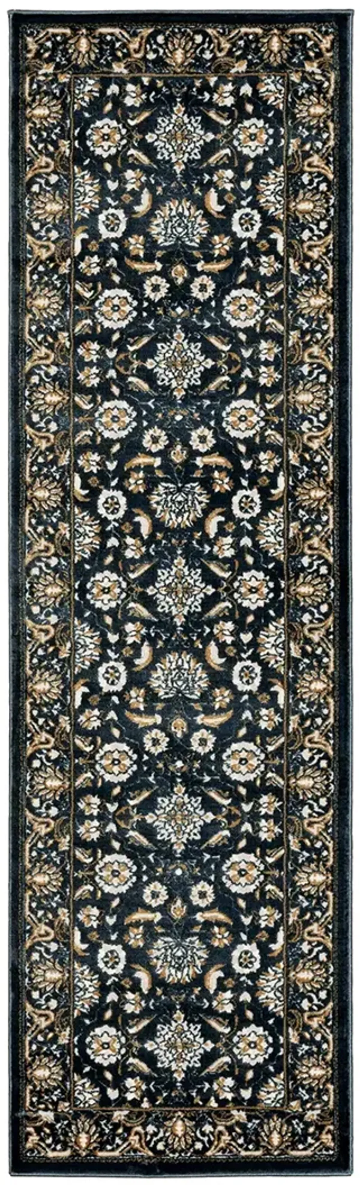 Bowen 2'3" x 7'6" Navy Rug