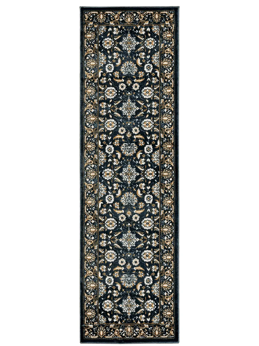 Bowen 2'3" x 7'6" Navy Rug