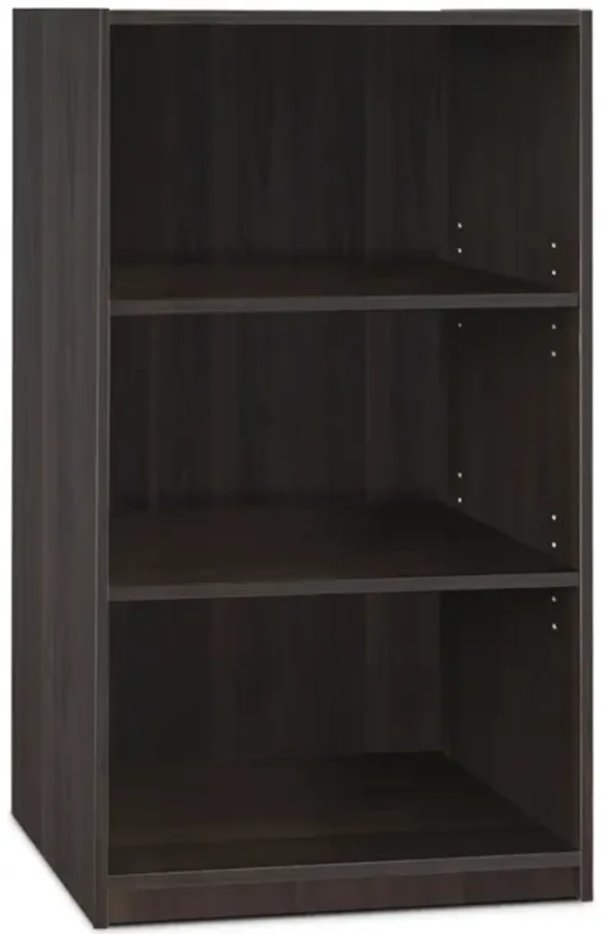 JAYA Simple Home 3-Shelf Bookcase, CC Espresso