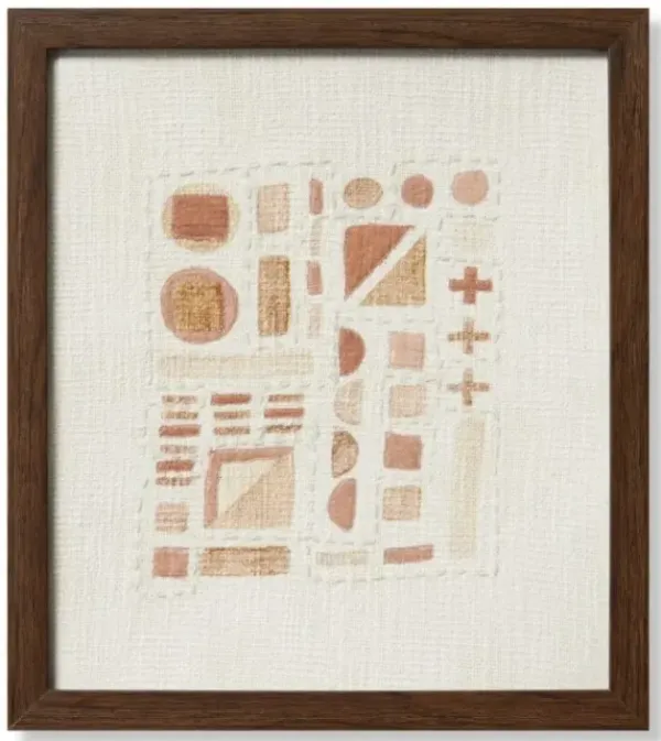 Sedac Ivory Rust Wall Art