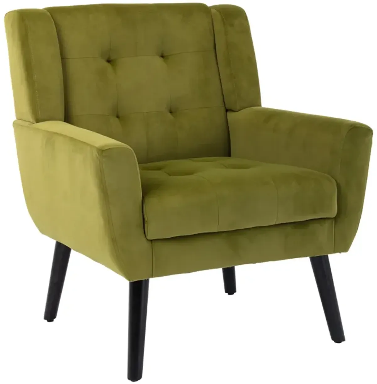 Modern Soft Velvet Material Ergonomics Accent Chair Living Room Chair Bedroom Chair Home Chair