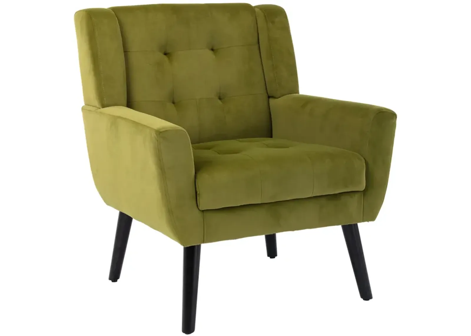 Modern Soft Velvet Material Ergonomics Accent Chair Living Room Chair Bedroom Chair Home Chair