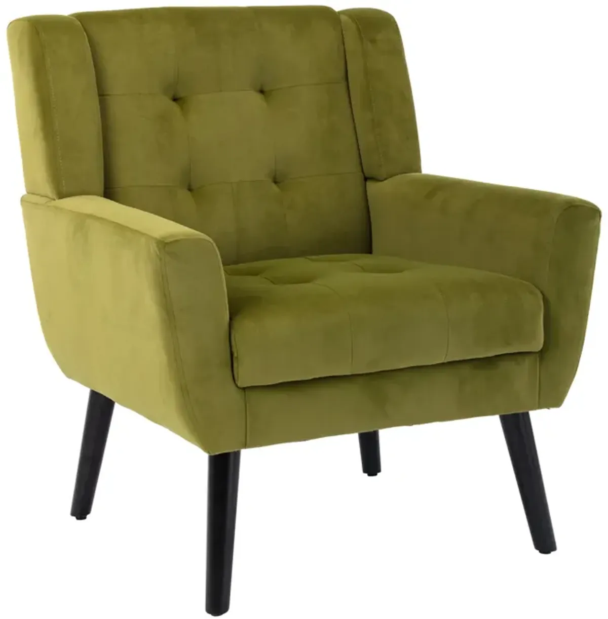 Modern Soft Velvet Material Ergonomics Accent Chair Living Room Chair Bedroom Chair Home Chair