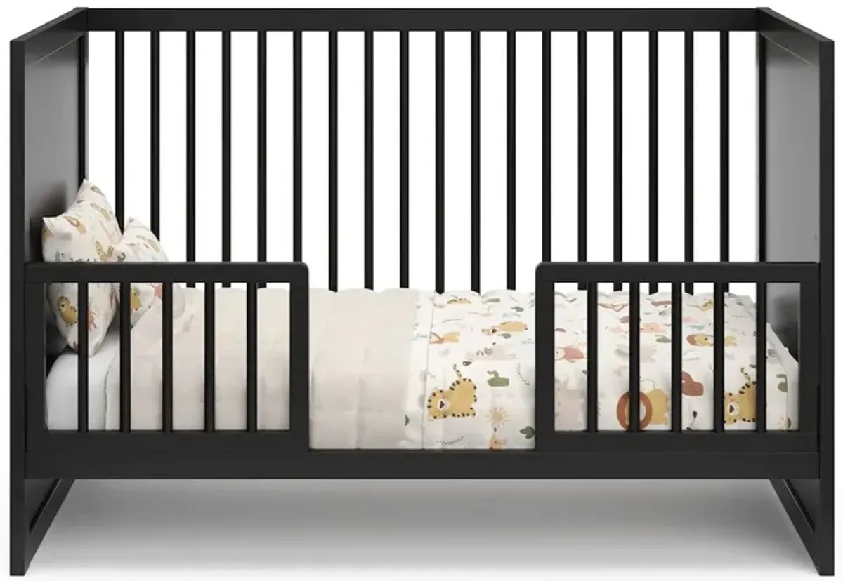 Storkcraft Calabasas 3-in-1 Convertible Crib (Black)