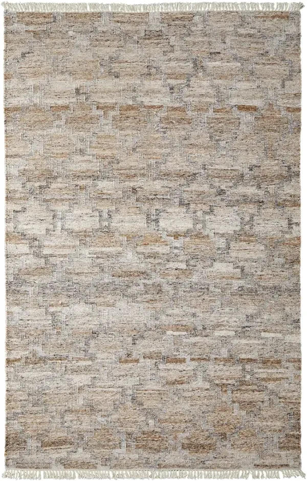 Beckett 0787F Tan/Gray/Ivory 3'6" x 5'6" Rug