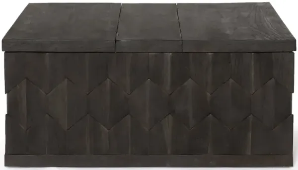 Onyx Storage Cocktail Table