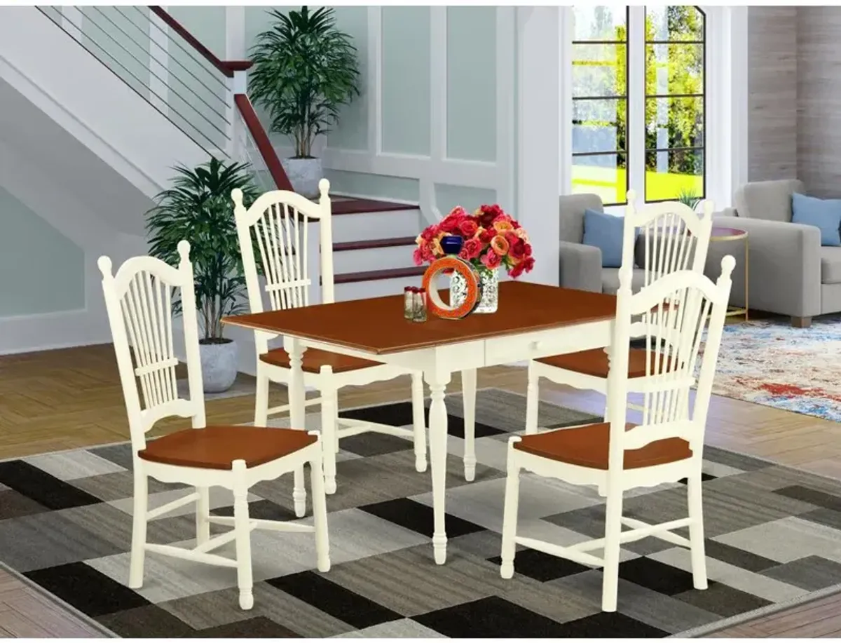 Dining Room Set Buttermilk & Cherry