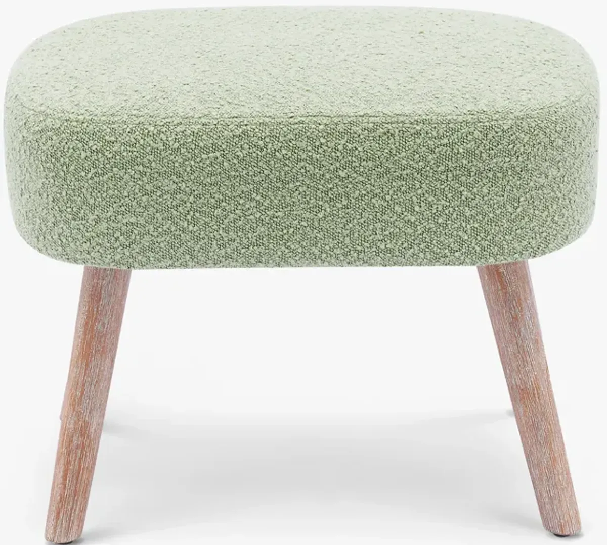 WestinTrends Genevieve 21" Wide Square Upholstered Cushion Ottoman Foot Stool