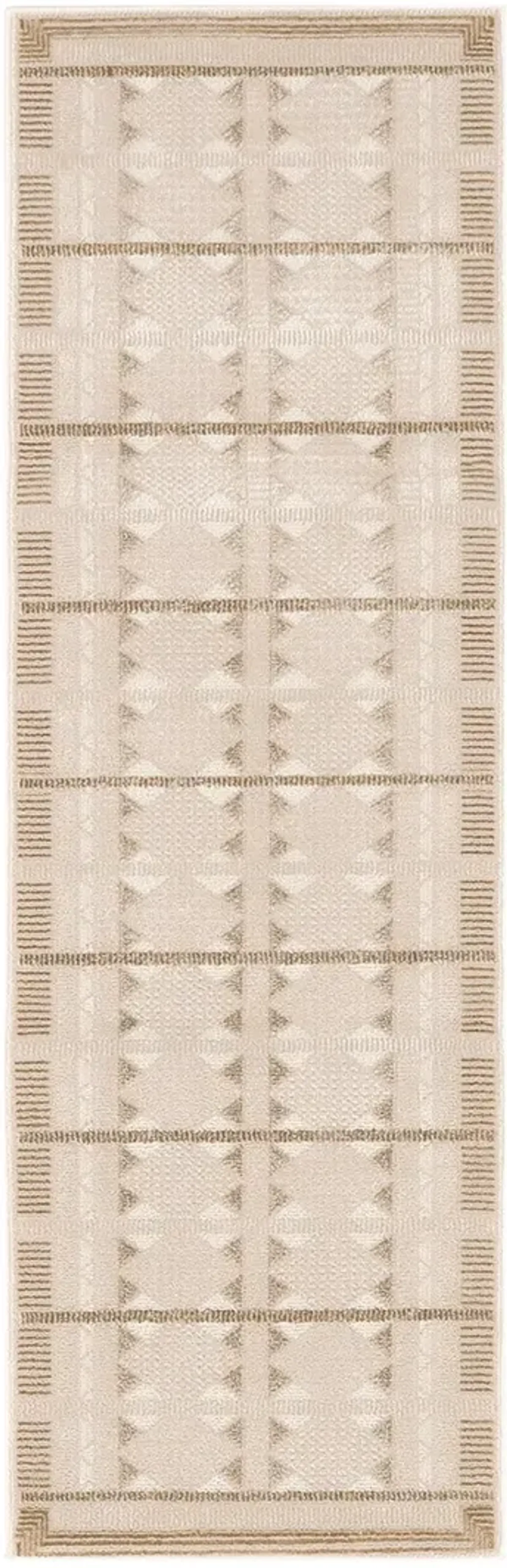 Nordic NRC06 Taupe 2' x 6' Rug