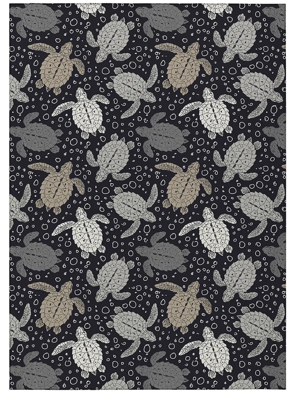 Seabreeze SZ13 Black 30" x 46" Rug