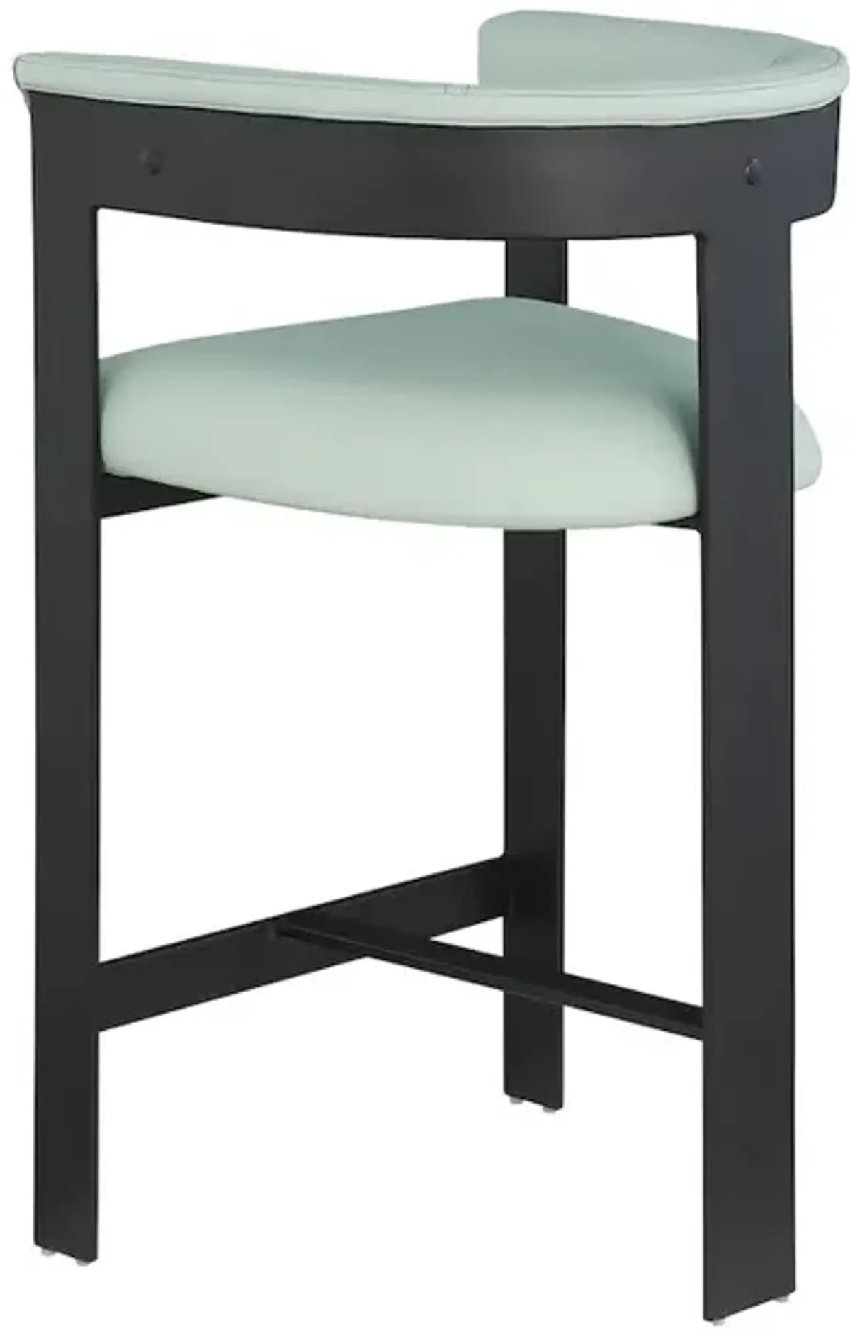 Meridian Furniture Romeo Vegan Leather Counter Stool, Set of 2