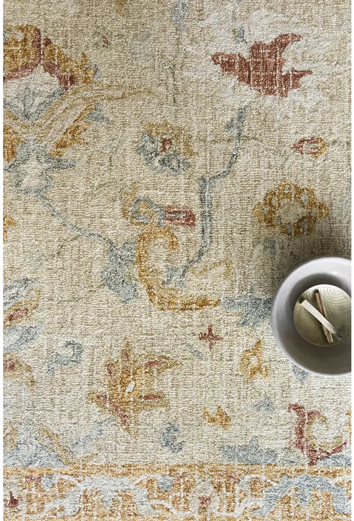 Julian Ivory/Multi 9'3" x 13' Rug