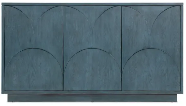 Melange Round Valley Entertainment Credenza