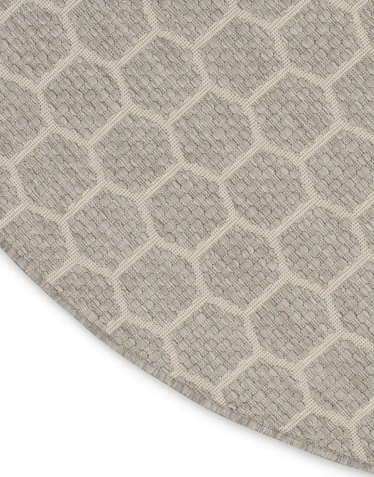 Twist Reversible TWS01 Gray 8' x Round Rug