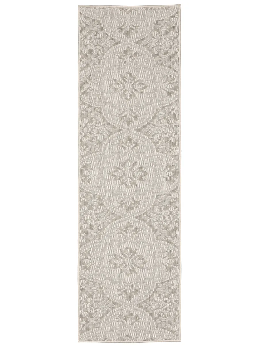 Portofino 1'10" x 7'3" Ivory Rug