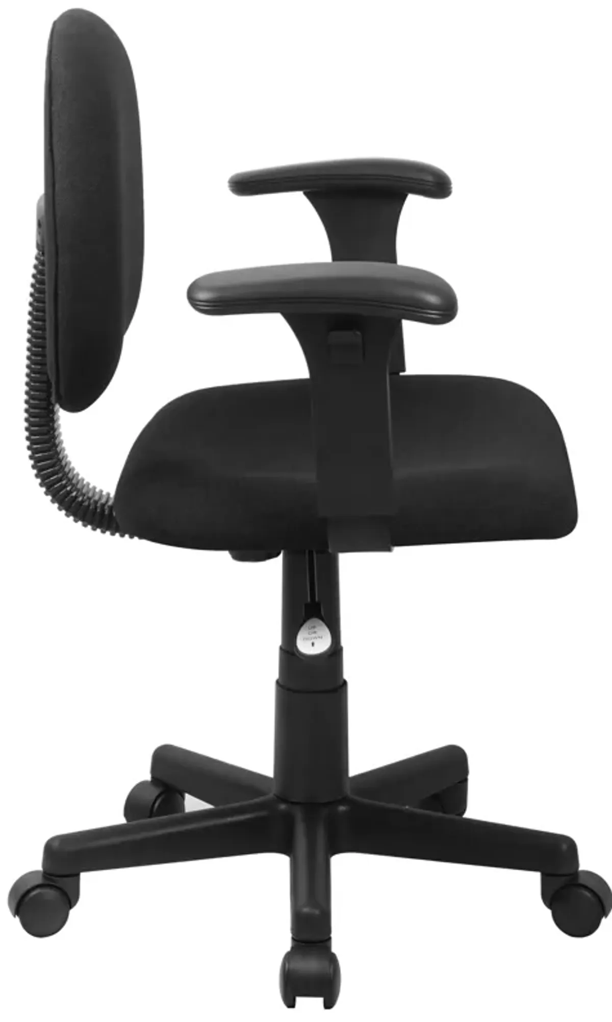 Wayne Mid-Back Fabric Swivel Task Office Chair with Adjustable Arms