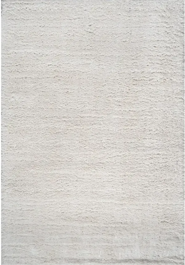 Groovy Solid Shag Area Rug