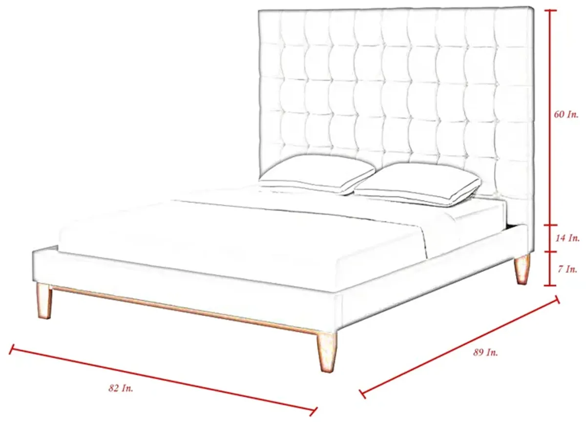 Inspired Home Sabina Platform Bed