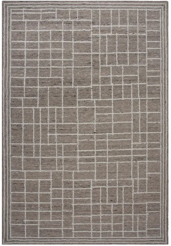 Lofton A07217 Brown 5' x 7'6" Rug