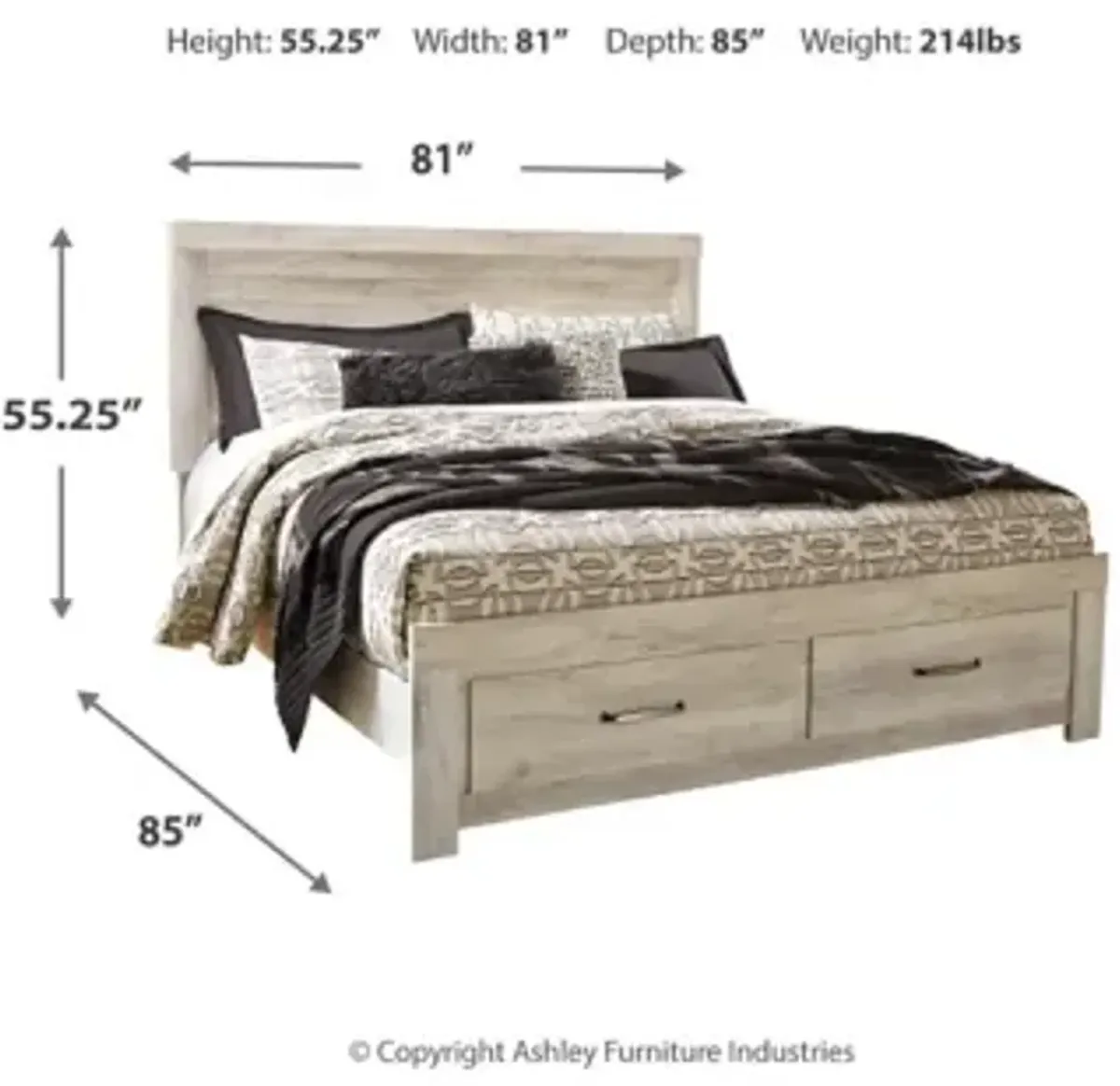 Bellaby King Platform Bed