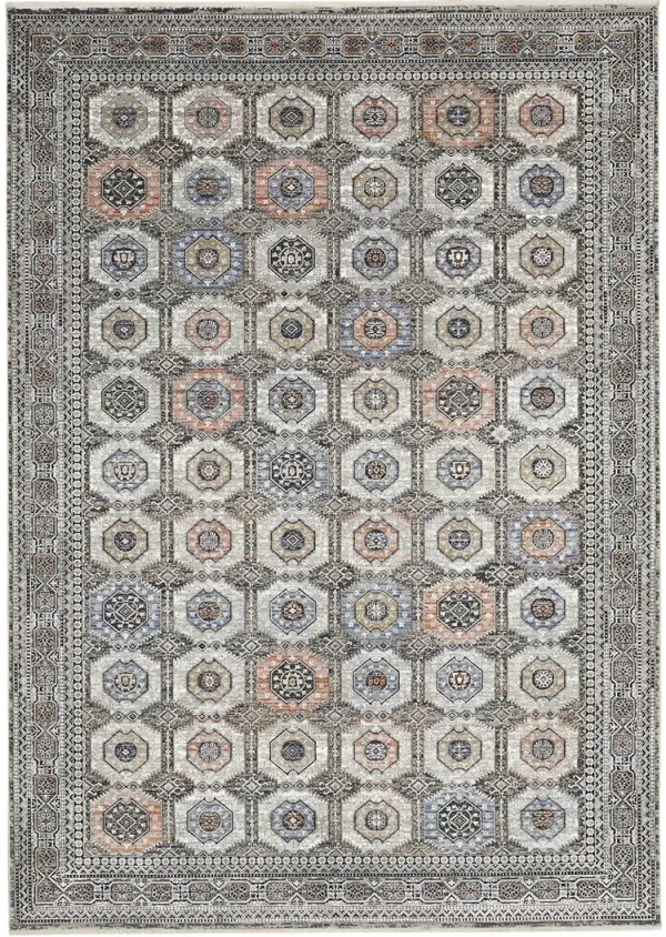 Starry Nights STN09 Gray/Navy 9'10" x 12'6" Rug