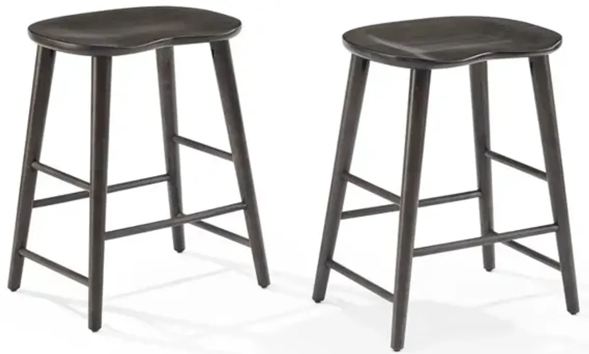 Maddox 2-Piece Counter Height Bar Stool Set- 2 Stools