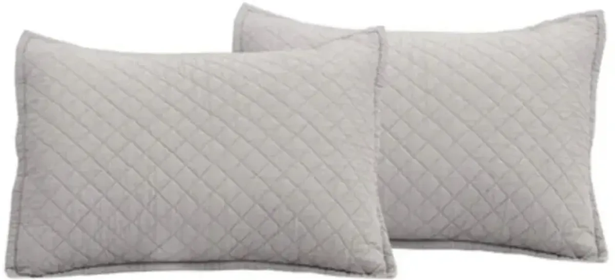Lightweight Cotton Linen Textured Reversible 3-Piece Quilt Set
